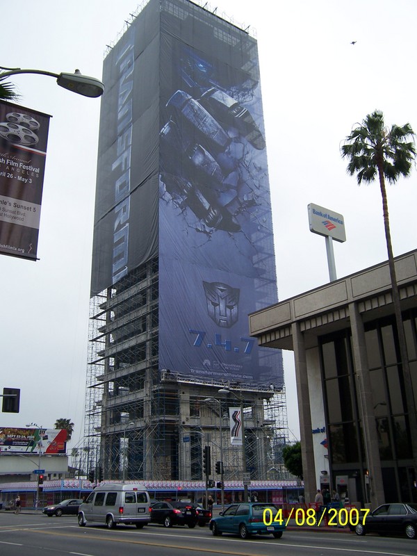 Transformers News: Transformers Movie Promotion On a Bigger Scale